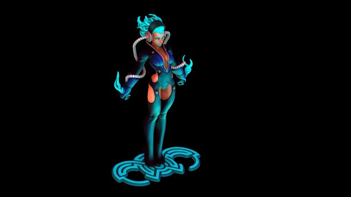 Serina 3D Model