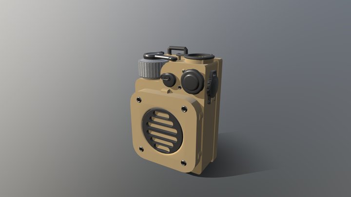 Mini Speaker (Draft) 3D Model