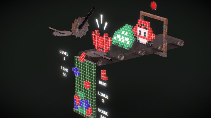 Pixel Alchemy 3D Model