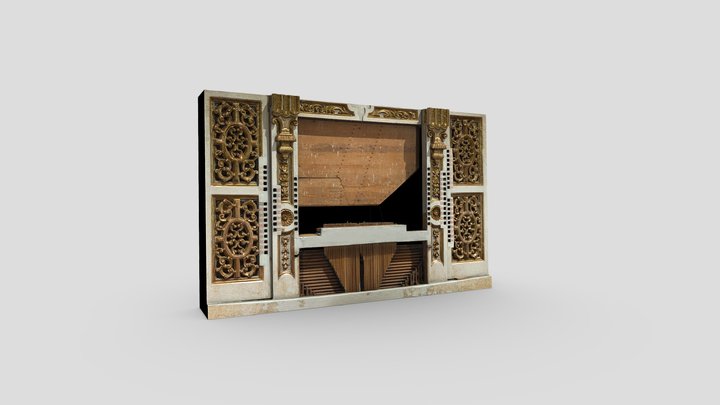 Consola órgano Granada | OESA 1971 3D Model
