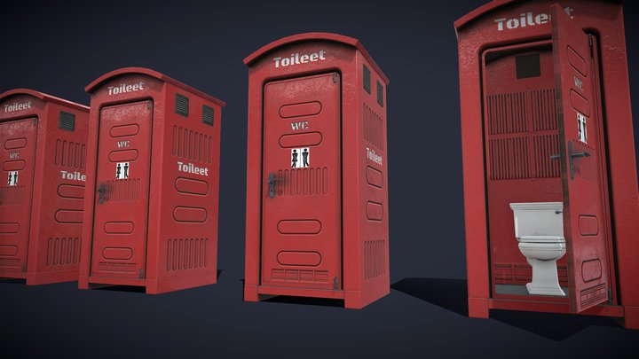 WC TOILLET_ 14MB – Modelo 3D gratuito STL