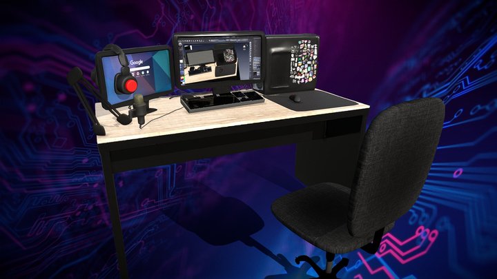 My computer – Free 3D Model STL