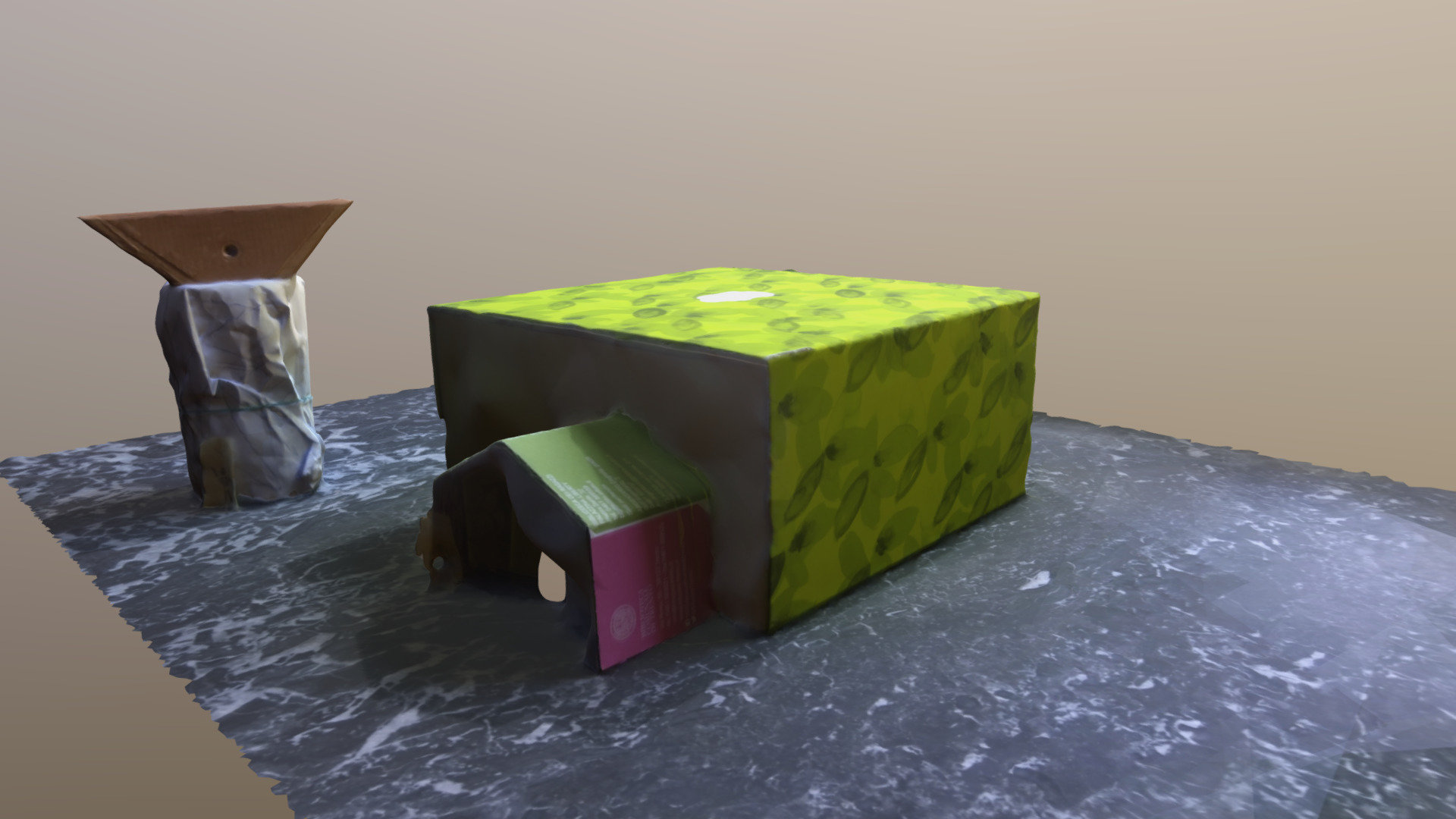 First attempt architectural model
