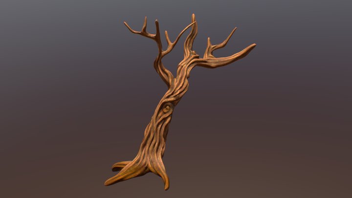 [TINYHOUSE PROJECT] - props : stilized tree 3 3D Model