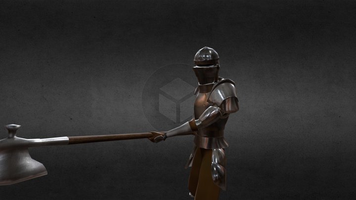 Footman_old 3D Model