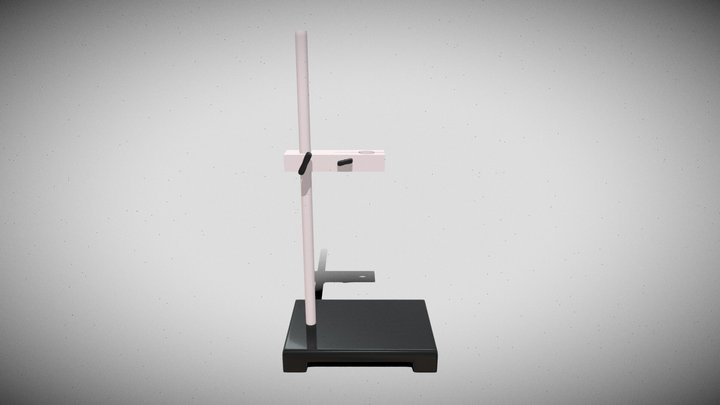 Burette stand 3D Model