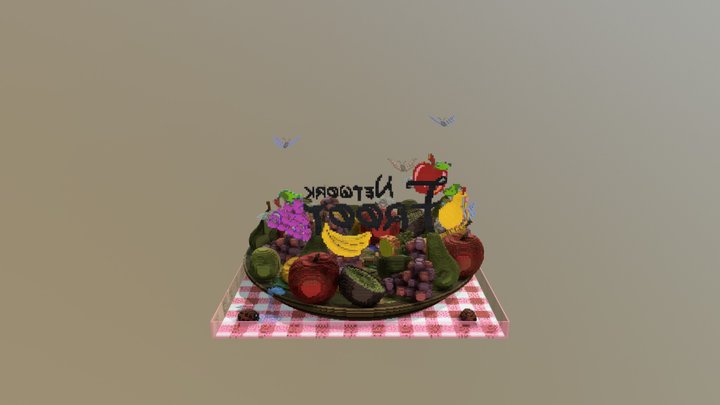 Fruit themed spawn 3D Model