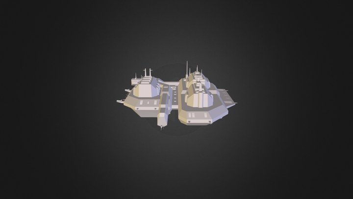 Research Station 3D Model