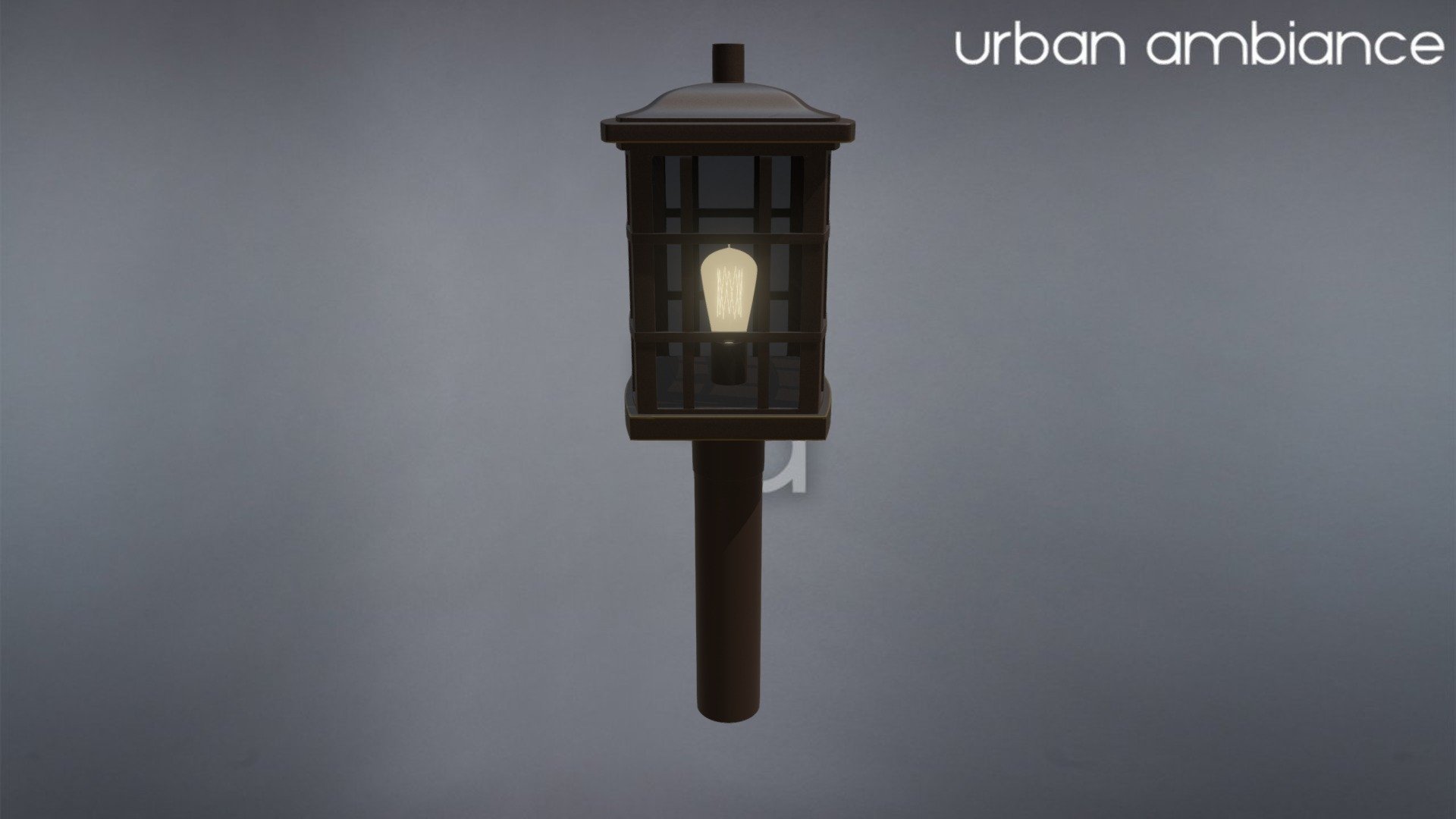 UQL1247 Craftsman Outdoor Post Light, 16.5