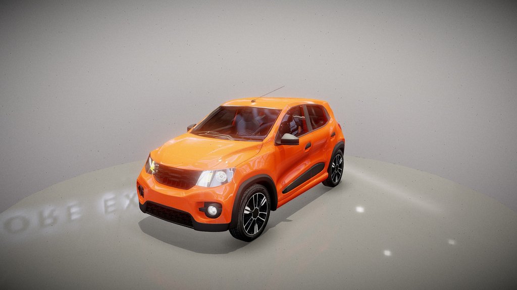 Car Generic Hatchback GameReady with interior