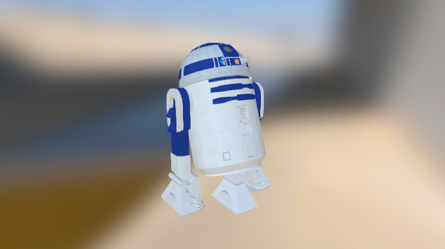 Star Wars - R2D2 3D Model