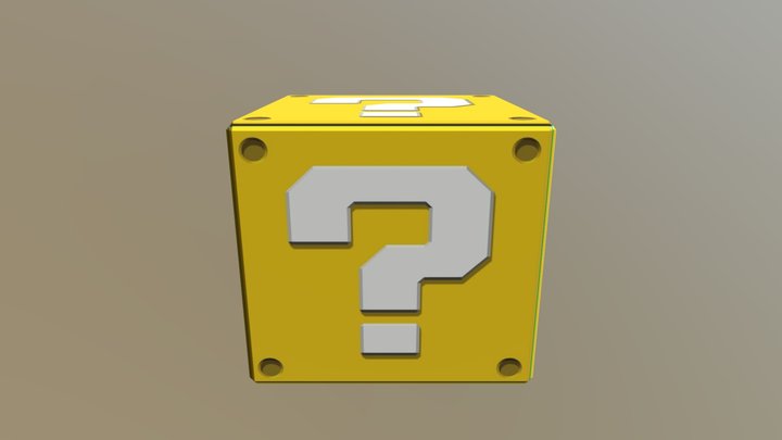 Mario Box 3D Model