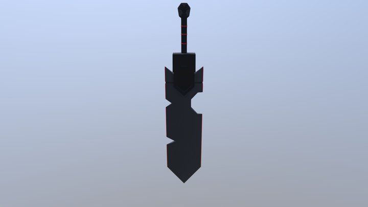Dead Cells Floading Greatsword 3D Model