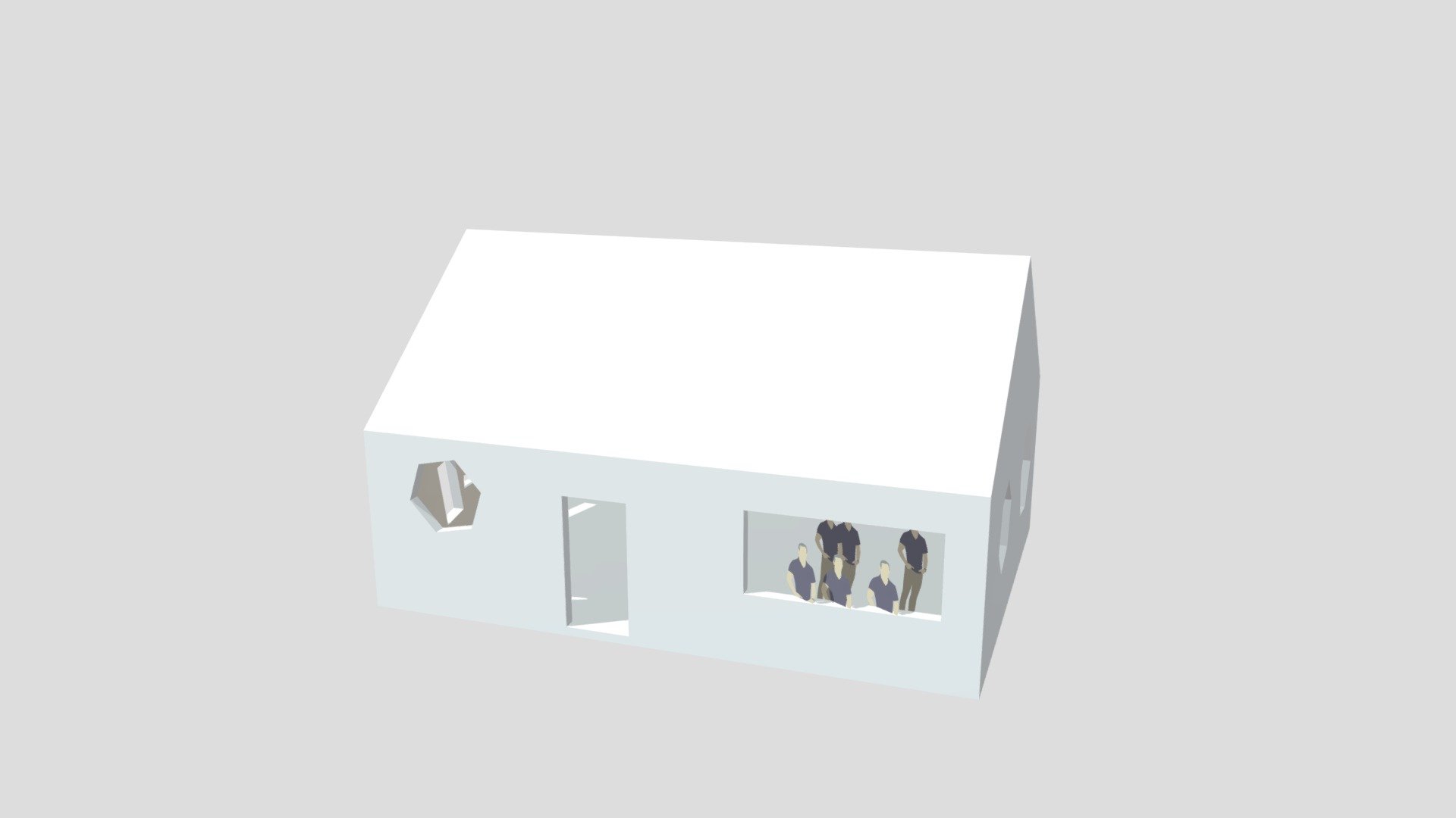 Huis - 3D model by wjp28 [9d230cd] - Sketchfab