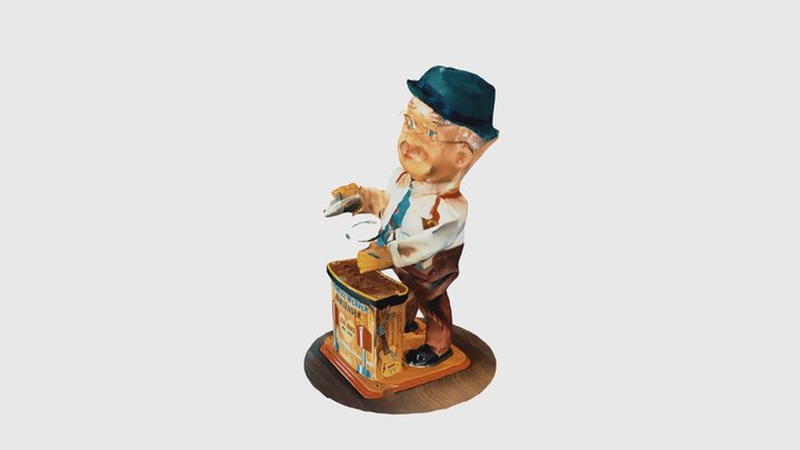 CharleyWeaver Bartender 3D Model