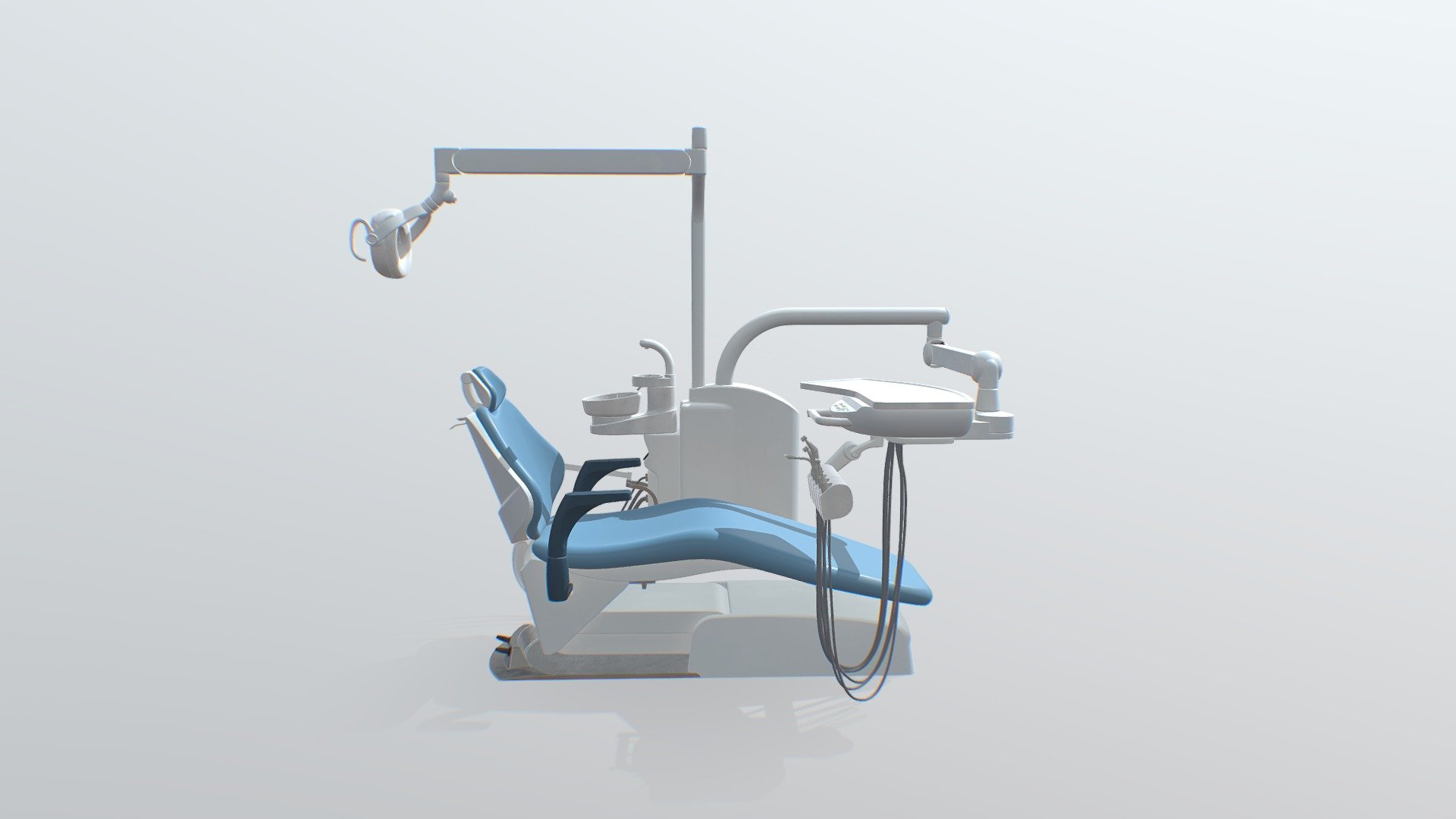 Dental Unit / Dentist Chair Buy Royalty Free 3D model by