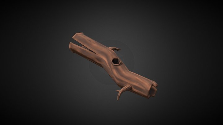 Trunk - Game Asset 3D Model