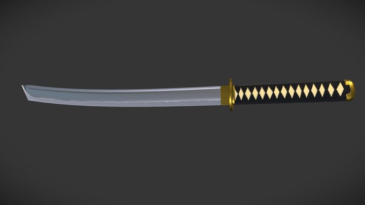 Ninjato 3D Model
