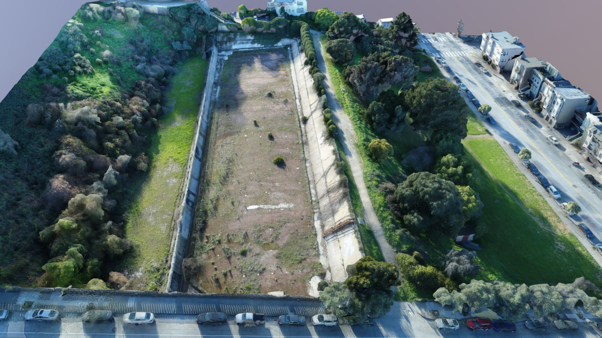 Russian Hill Reservoir, San Fransisco, CA, USA