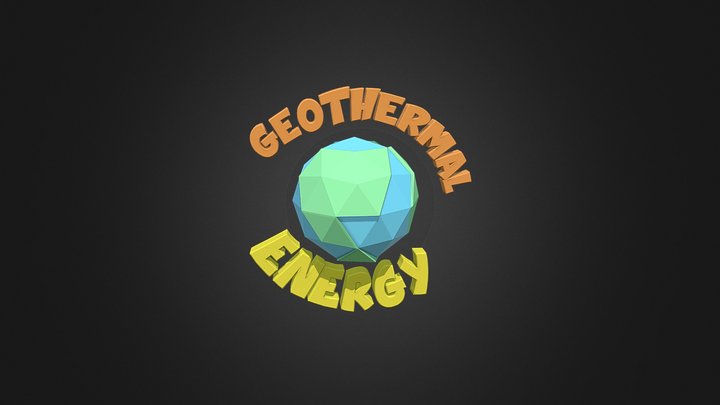 Geothermal Energy 3D Model