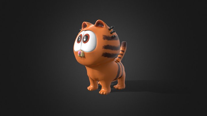 Little Garfield | Garfield Chiquito 3D Model