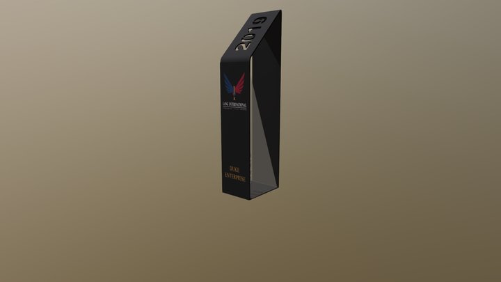 Lang award 2019 3D Model