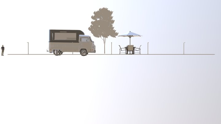ISYS568 - Food truck 3D Model