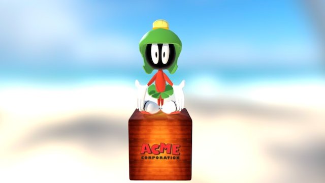Marvin The Martian 3D Model