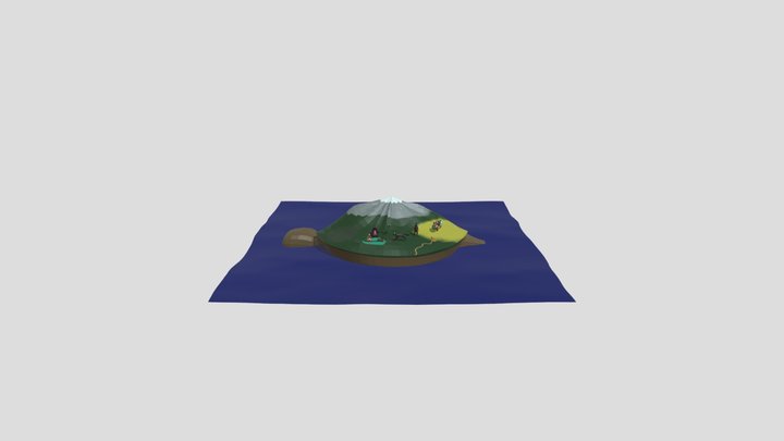 Turtle Island and the 7 grandfather teachings 3D Model