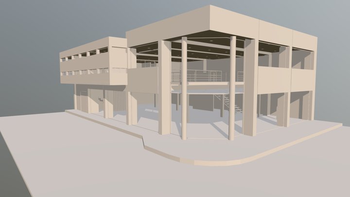 3D Bolleta Fbx 3. (Madera) 3D Model