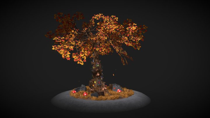 Fairy_Tree 3D Model
