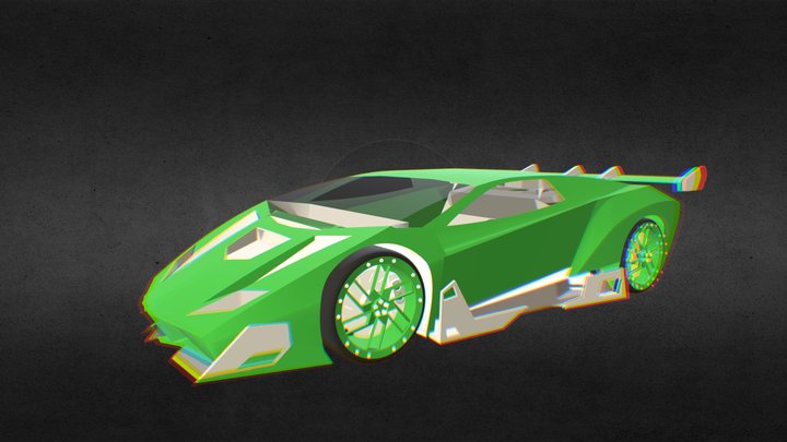 Lamborghini Concept 0506 2015 GTR 3D Model