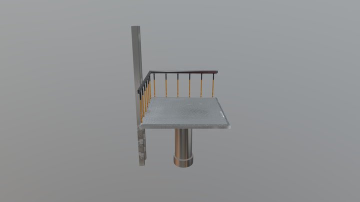 MechHangar - Elevator 3D Model