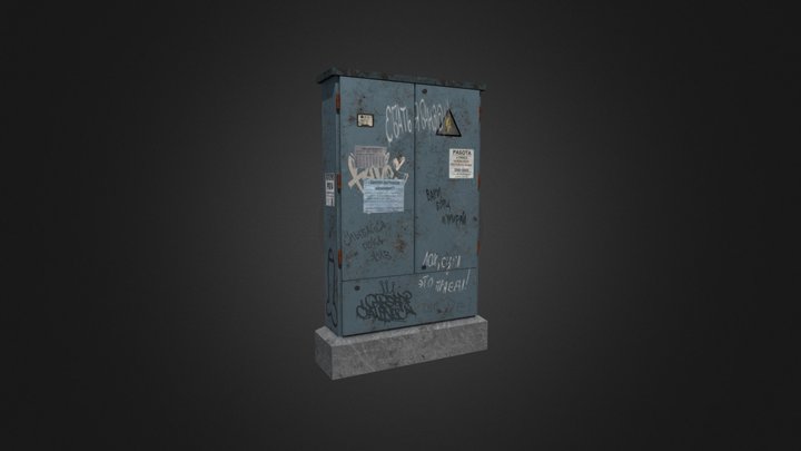 Electric Box 3D Model