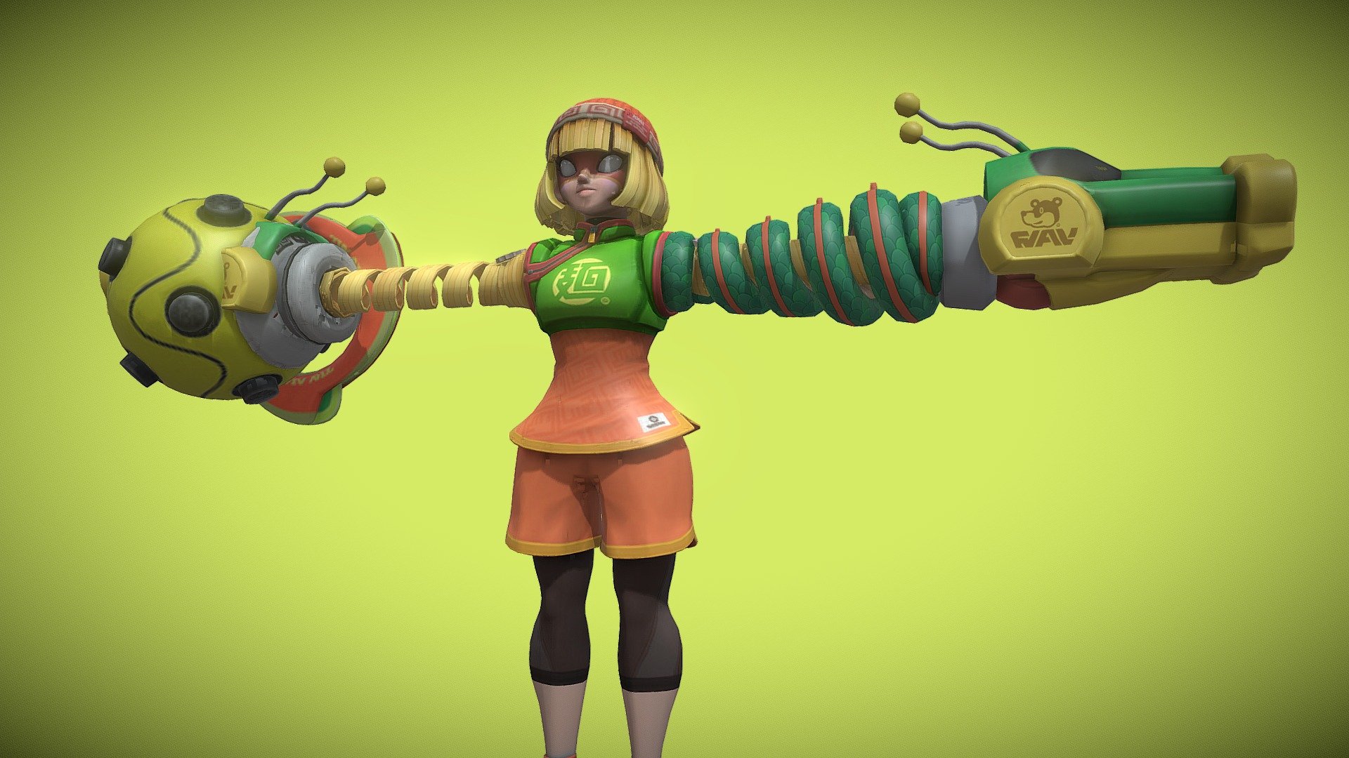 その他 MINMIN.S Min Min (Super Smash Bros) - Download Free 3D model by Eveston