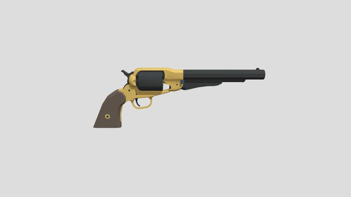 Remington Model 1858 3D Model