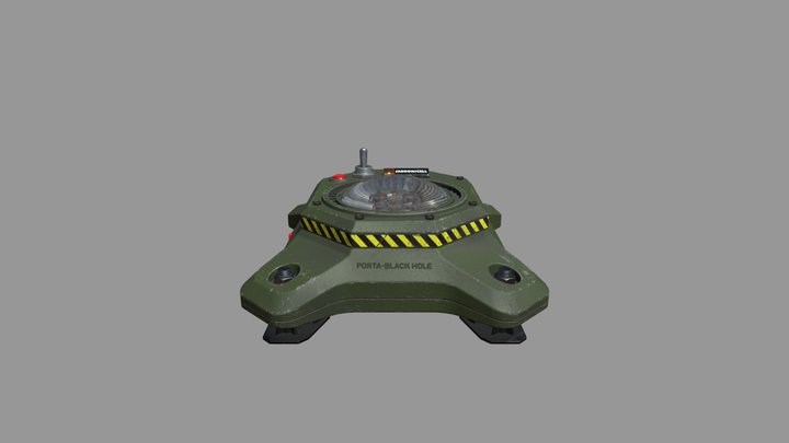 Grav Mine 3D Model