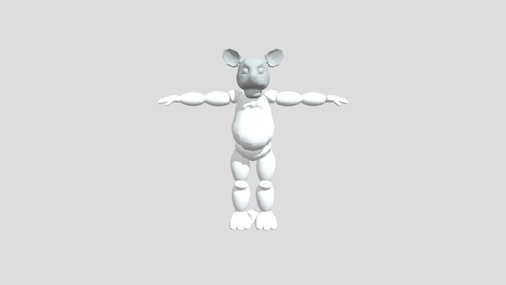FNAF Rat 3D Model