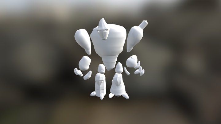 Moustroo 3D Model