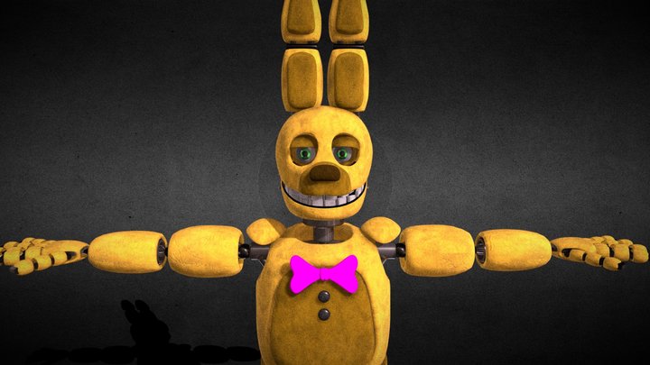 SpringBonnie(the model is not my own) 3D Model