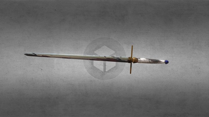 Longsword_BloodStained 3D Model