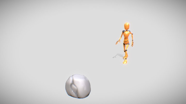 Tafe Dude Animation Test 3D Model