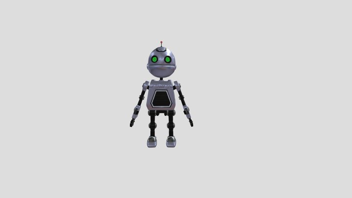 Clank Walking 3D Model