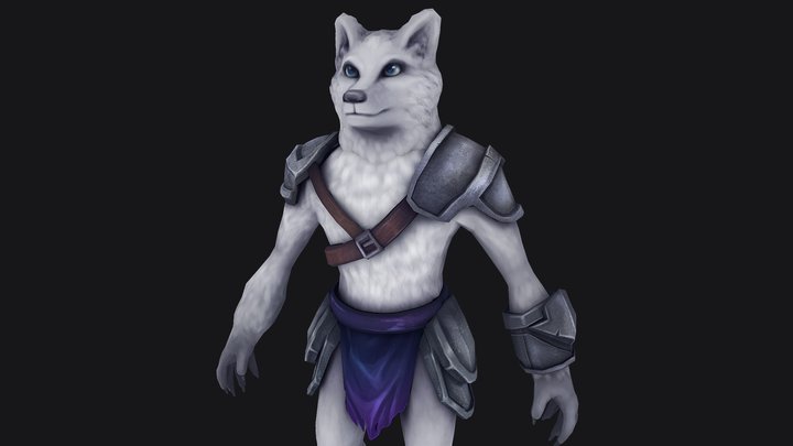 Wolf Warrior 3D Model