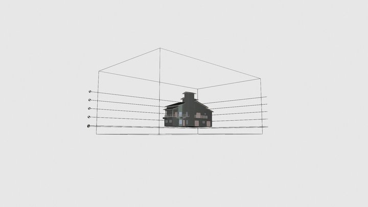 Casa Bianchi - Vista 3D - {3D} 3D Model