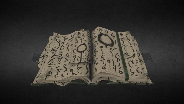The Forbidden Grimoire 3D Model