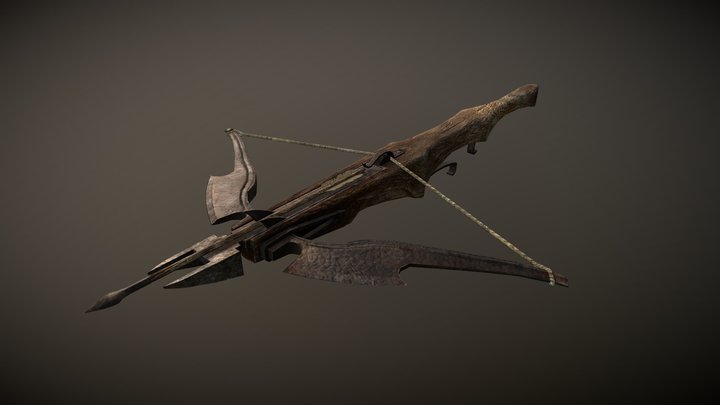 Uruk-hai Crossbow 3D Model