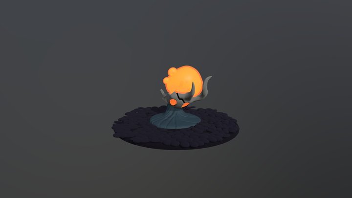 Hollow Knight #107 - Broken Vessel – Kostenloses 3D-Modell STL