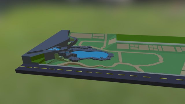 Spectrum Park 3D Model