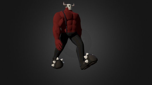 Piesac Walkcycle 3D Model
